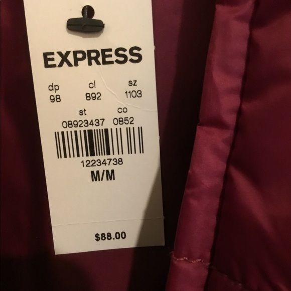 EXPRESS Nylon Vest 🔴 - Picture 3 of 5